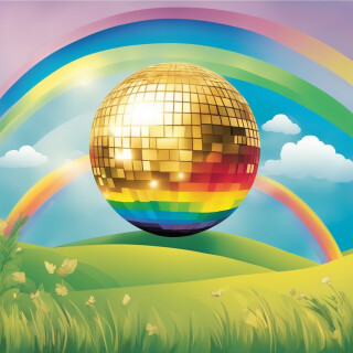 Disco ball visual #7068