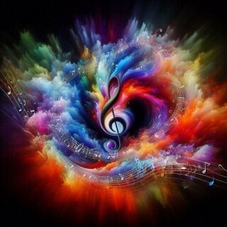 Music note visual #7027
