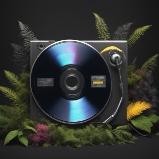 Vinyl record visual #7051