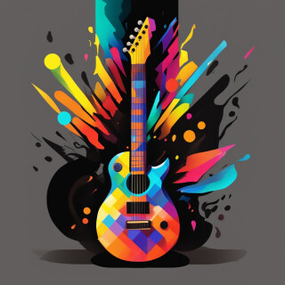 Guitar visual #7150