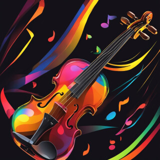 Violin visual #7162