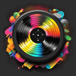 Vinyl record visual #7188