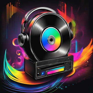Vinyl record visual #7187