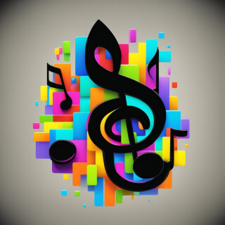 Music note visual #7181