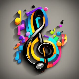 Music note visual #7180