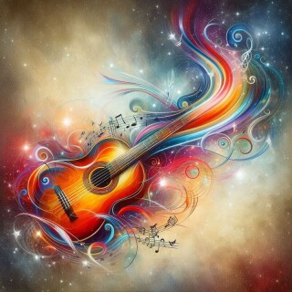 Guitar visual #7149