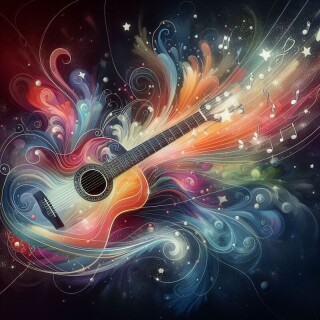 Guitar visual #7146