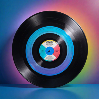 Vinyl record visual #7186
