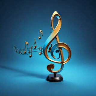 Music note visual #7178