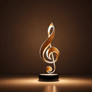 Music note visual #7169