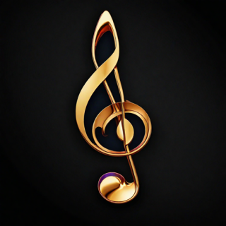 Music note visual #7167
