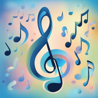 Music note visual #7205