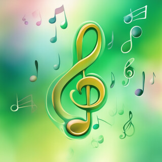 Music note visual #7204