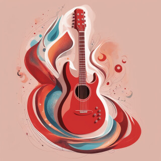 Guitar visual #7243
