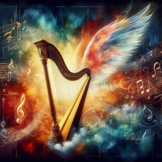 Harp visual #7308