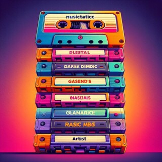 Tape recorder visual #7351