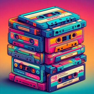Tape recorder visual #7350