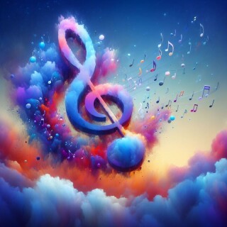 Music note visual #7358