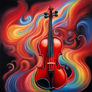 Violin visual #7366