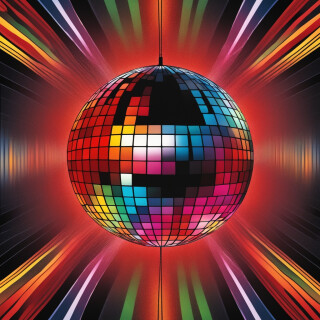 Disco ball visual #7410