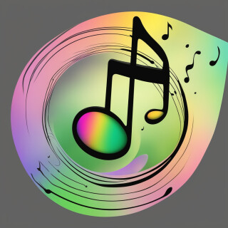 Music note visual #7391