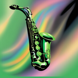 Saxophone visual #7387