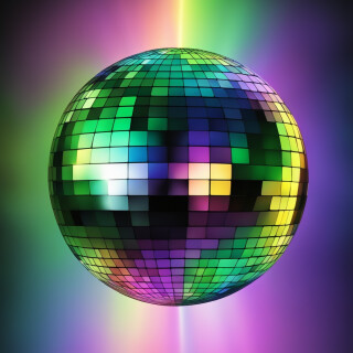 Disco ball visual #7407