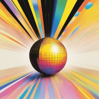 Disco ball visual #7408