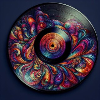 Vinyl record visual #7431