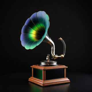 Gramophone visual #7435