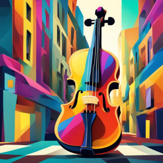 Violin visual #7476