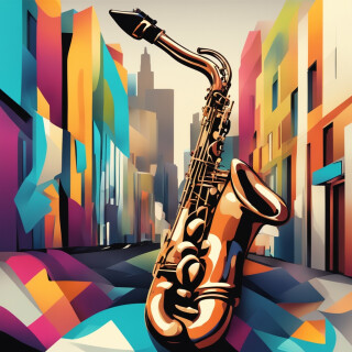 Saxophone visual #7474