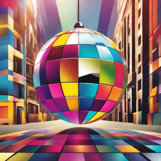 Disco ball visual #7471