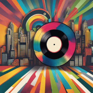 Vinyl record visual #7452