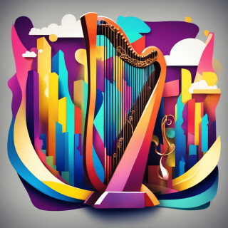 Harp visual #7467