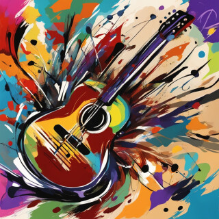 Guitar visual #7454