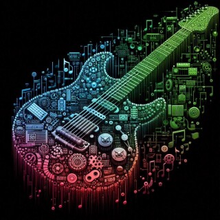 Guitar visual #7508