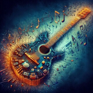 Guitar visual #7507