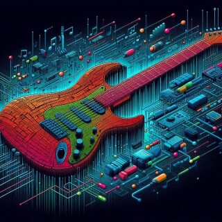 Guitar visual #7506