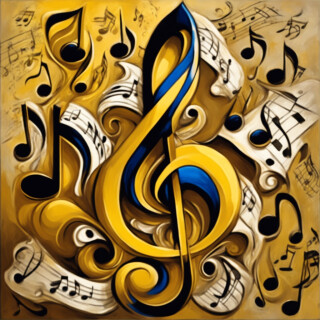 Music note visual #7497
