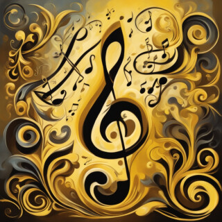 Music note visual #7496