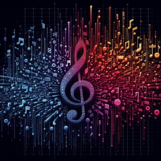 Music note visual #7494