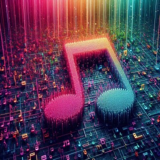 Music note visual #7491