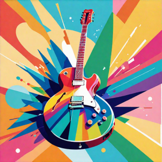 Guitar visual #7502