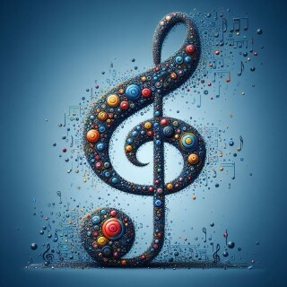 Music note visual #7486