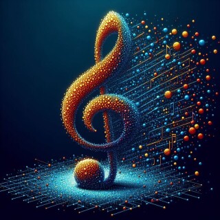 Music note visual #7484