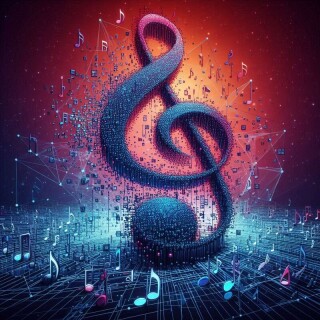 Music note visual #7480