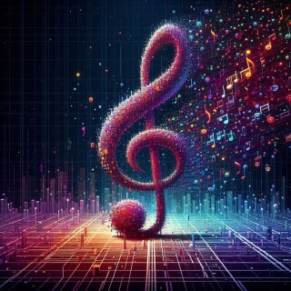 Music note visual #7478