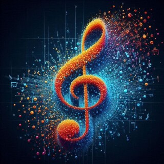 Music note visual #7477