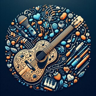 Guitar visual #8039